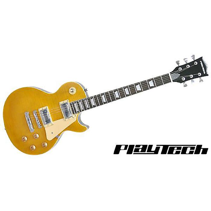 PLAYTECH ( プレイテック ) ／ LP400 Flame Top Lemon Burst レスポールタイプ の激安通販 |  ミュージックハウスフレンズ