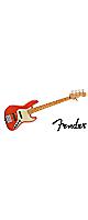 FENDER ( ե )  / Player Plus Jazz Bass V Maple FB Fiesta Red