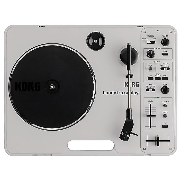 Korg(コルグ) / handytraxx play ポータブル・レコードプレーヤー 【2025年2月22日発売/20日18時-販売開始】