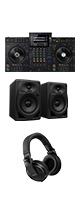 【ヘッドフォン＆デッキセーバーセット】AlphaTheta(アルファシータ) / XDJ-AZ_DS-PC-XDJAZ_HDJ-X5-KOp3_set 2大特典セット