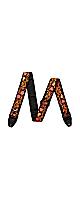 Jim Dunlop(ジム・ダンロップ) / Jimi Hendrix Authentic JH23 MONTEREY BLACKLIGHT STRAP - ORANGE - ギターストラップ - 