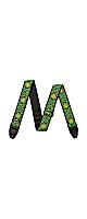 Jim Dunlop(ジム・ダンロップ) / Jimi Hendrix Authentic JH26 FILLMORE BLACKLIGHT STRAP - GREEN - ギターストラップ - 