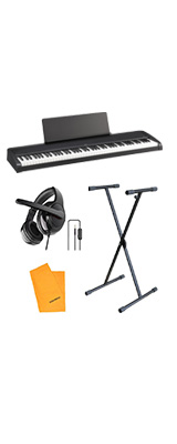 【X型スタンドセット】Korg(コルグ) / B2+ BLACK_ESK-322_set_KCX85_BLKOp5_set 4大特典セット