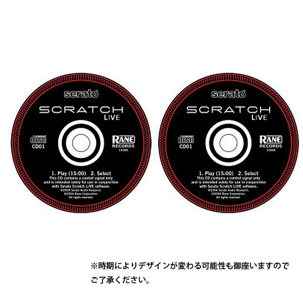 スクラッチ ライブ cd