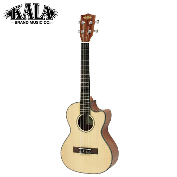 KALA(カラ) / SOLID SPRUCE TOP UKULELE KA-STGE-C -テナーウクレレ- [PU搭載 カッタウェイモデル]  大特典セット