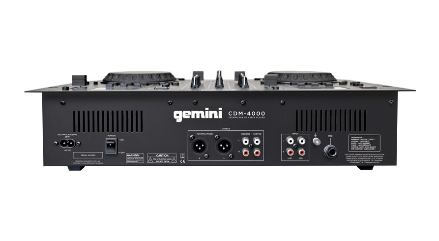 ご予約受付 Gemini(ジェミナイ) ／ CDM-4000 - CD／USB対応DJワークステーション の激安通販 | ミュージックハウスフレンズ