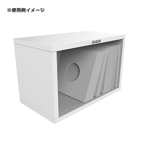 Zomo(ゾモ) ／ VS-Box 7／100 White (組立式) 7インチレコード収納BOX