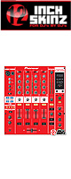 ͽբ12inch SKINZ / Pioneer DJM-800 SKINZ (RED) DJM-800ѥ