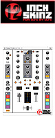 ͽբ12inch SKINZ / Native Instruments TRAKTOR KONTROL Z2 Skinz (White/Gray) Z2 ѥ