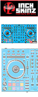 ͽբ12inch SKINZ / Pioneer DDJ-SX2 SKINZ(Lite BLUE) DDJ-SX2ѥ 