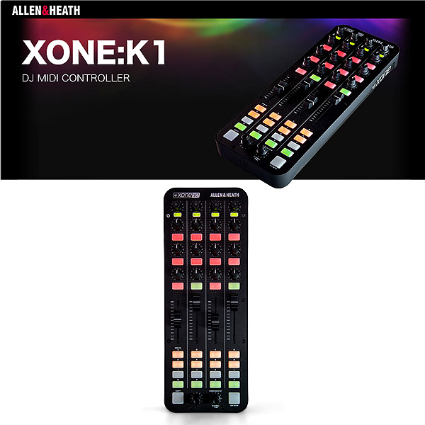 Allen＆Heath(アレンアンドヒース) ／ XONE:K1 - スリム DJコントローラー - の激安通販 | ミュージックハウスフレンズ