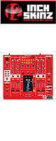 ͽբ12inch SKINZ / Pioneer DJM-2000NXS SKINZ (RED) - DJM-2000NXSѥ