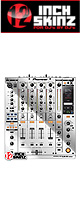 ͽբ12inch SKINZ / Pioneer DJM-900NXS SKINZ Metallics (Mirror Silver) - DJM-900NXSѥ