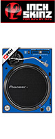 ͽբ12inch SKINZ / Pioneer PLX-1000 SKINZ (PAIR / 2) (BLUE) PLX-1000ѥ
