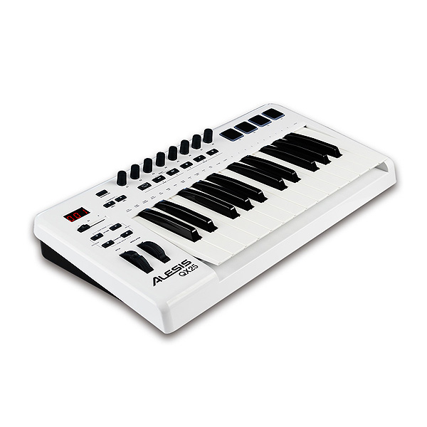 Alesis アレシス Qx25 White 限定カラー 25鍵usb Midi キーボードコントロー の激安通販 ミュージックハウスフレンズ