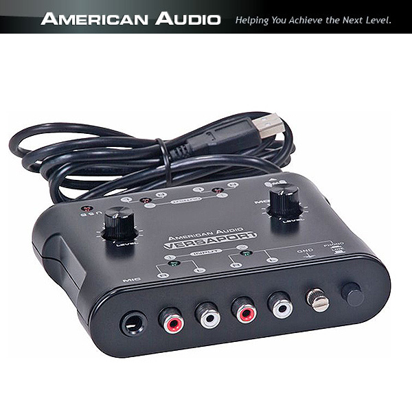 American Audio(アメリカンオーデｨオ) ／ Versaport USB オーディオ ...