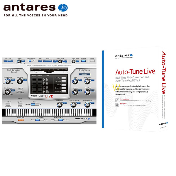 Antares アンタレス Auto Tune Live ピッチ補正ソフトウェア の激安通販 ミュージックハウスフレンズ