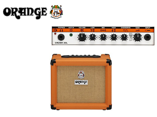 1台在庫限り】 ORANGE(オレンジ) ／ Crush PiX CR20L CR-20Ｌ - ギター 