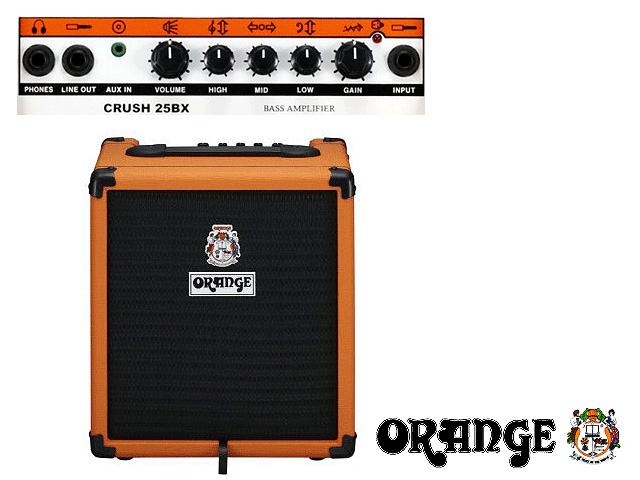 ORANGE Crush Bass 25BX オレンジ 25W ベースアンプ