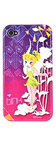 Disney(ǥˡ) / Tinkerbell (Purple/Pink) Protector Case for iPhone 4 - iPhone 4ѥ -