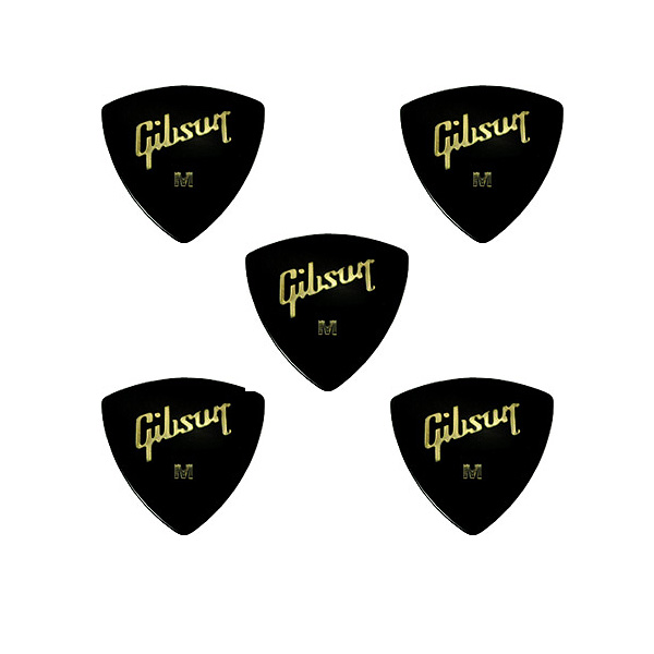 Gibson(ギブソン) / 1/2 Gross Wedge Style / Medium APRGG-73M - ギター ピック 5枚セット -