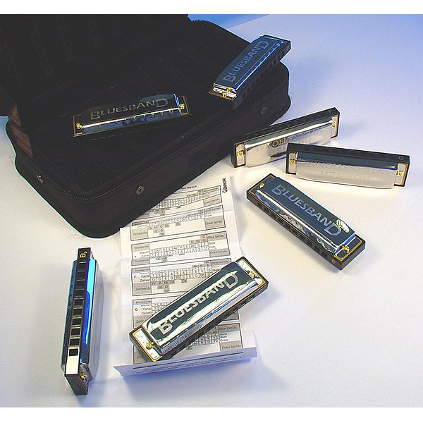 Hohner(ホーナー) ／ Blues Harmonica set 10HOLES ブルースハープセット -10穴ハーモ… の激安通販 |  ミュージックハウスフレンズ