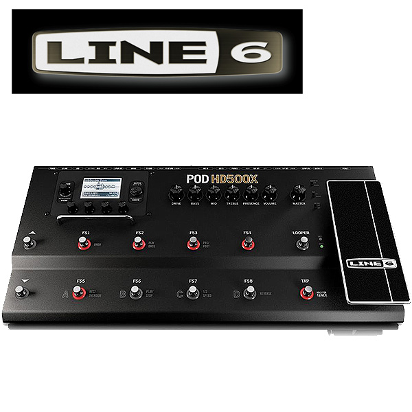 LINE6(ラインシックス) ／ POD HD500X - マルチエフェクター アンプ 