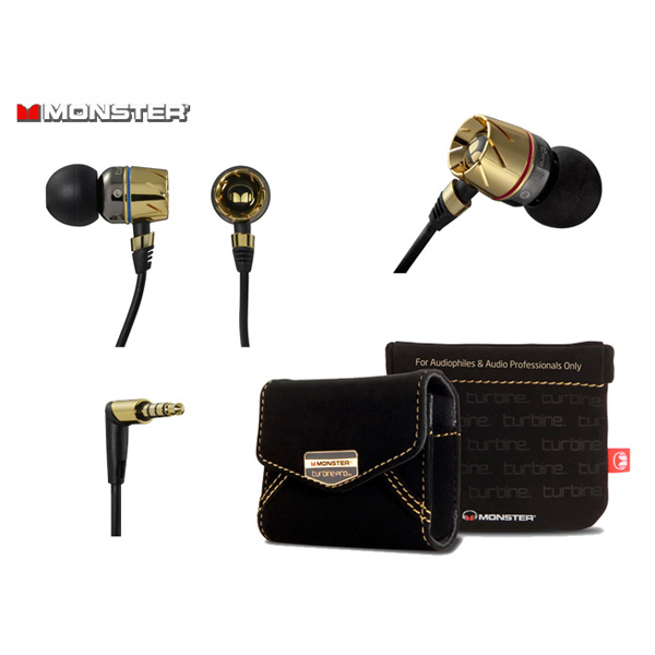 Monster モンスター Turbine Pro Gold Audiophile In Ear Speakers イヤホン の激安通販 ミュージックハウスフレンズ