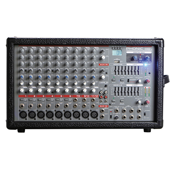 Phonic(フォニック) ／ Powered Mixer POWERPOD 1082 R - パワードミキサー -