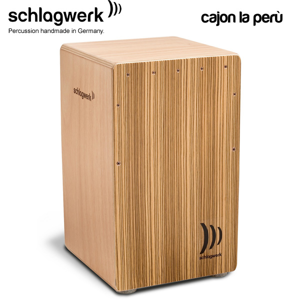 Schlagwerk(シュラグヴェルク) / SR-CP4011 【カホン・ラ・ペルー】【Zebrano】【カホンバッグ付き】
