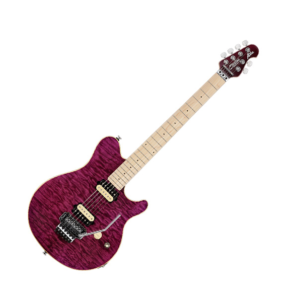 Sterling by MUSIC MAN / AX40 Transparent Purple - エレキギター - 大特典セット