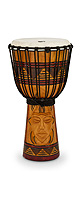 Toca(ȥ) / Origins Rope Tuned Wood Djembes, Tribal Mask (TODJ-10TM/20x10)  -  -