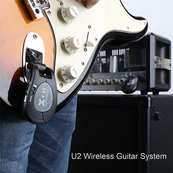 Xvive U 2充電式2.4 GHzワイヤレスギタートランスミッターのみ - 1