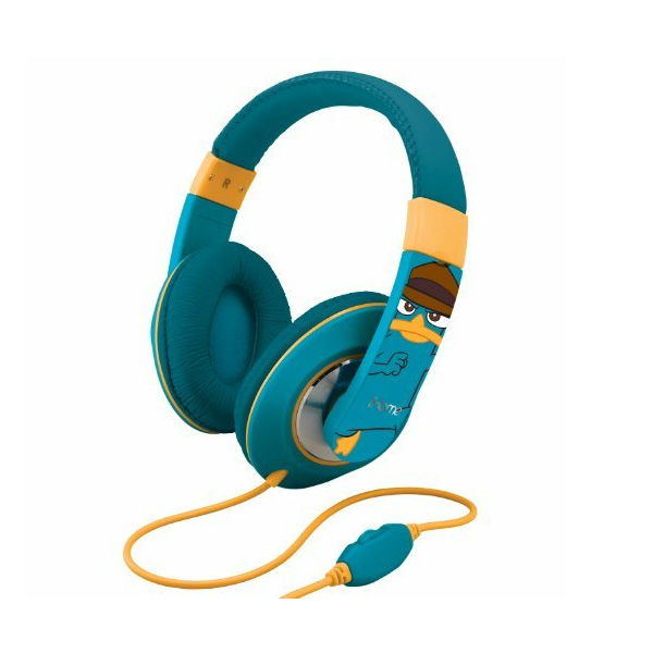 Kid Designs DF-M40 iHome/Disney Over-the-Ear Headphone ヘッドフォン Phineas  